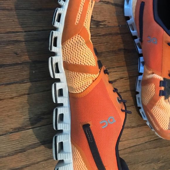 On Cloud Terry Cloudtec Orange Lightweight Bungee Lace Running Shoes eu42 us8.5
